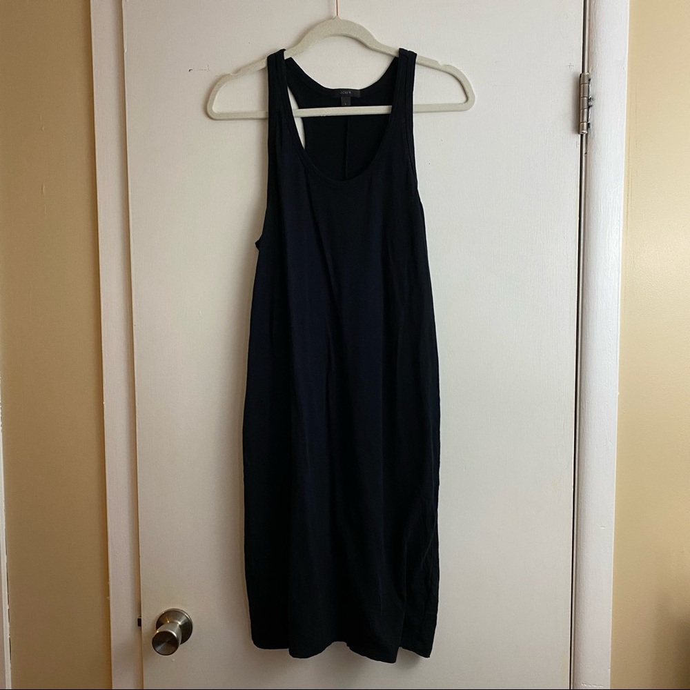 J. Crew Black Sleeveless Dress